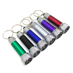 Aluminum Mini Keychain Light Portable Flashlight Outdoor Travel Gift