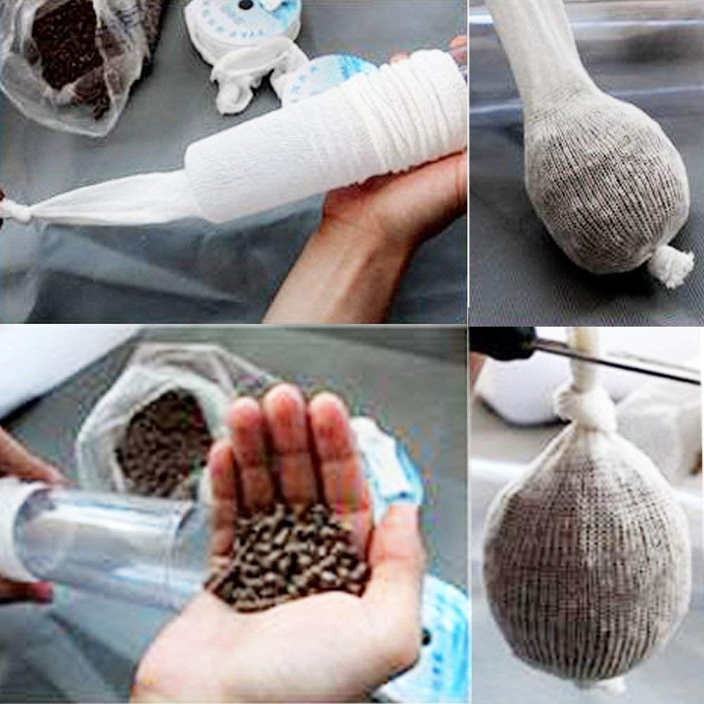 Universal Fishing Mesh Bait Bag for Carp Fishing Refillable PVA Stocking Bags