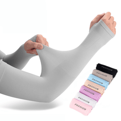 Ice Silk Sleeves UV Protection Unisex Gloves