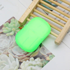 20pcs Portable Multicolor Foaming Soap Sheets for Travel and Home