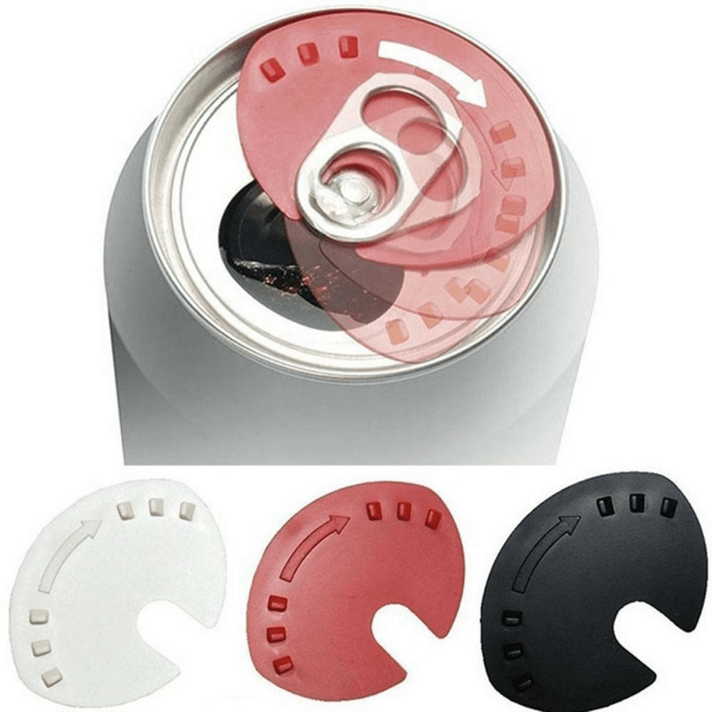 5pcs Beverage Can Lid Cap Soda Drink Snaps Tops Cover