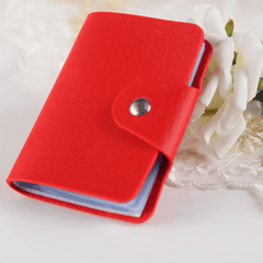 24 Card Slot Card Holder for Women Men Coin Purse Accessories