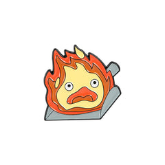 Cute Fireman Firewood Brooch for Kids