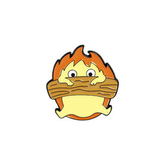 Cute Fireman Firewood Brooch for Kids