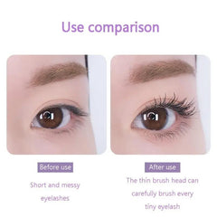 Waterproof Curling Mascara Smudge Proof Clumping Volume Makeup Tool