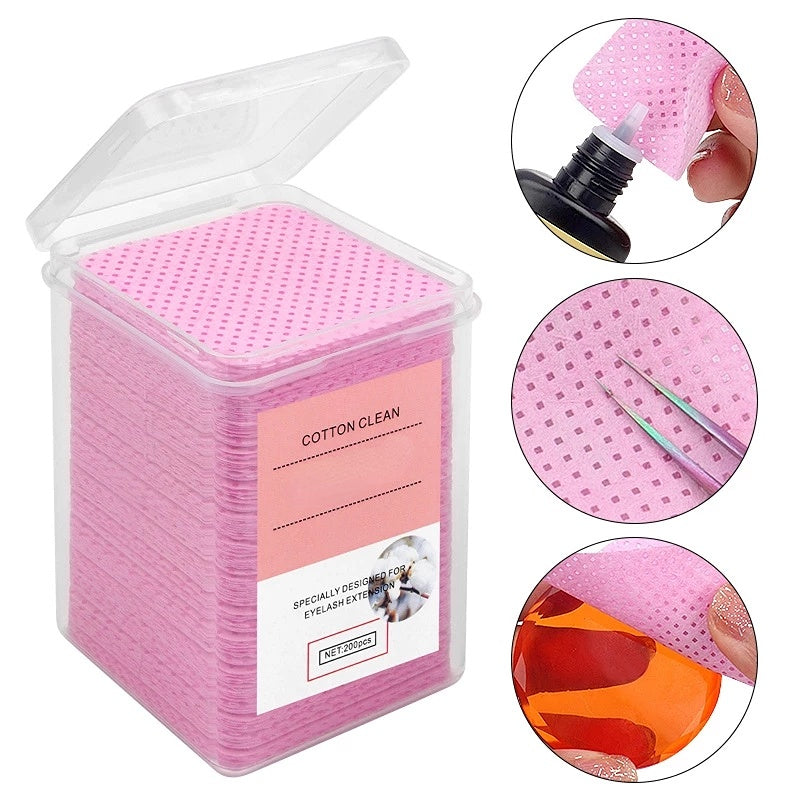 Lint Pads Nail Polish Remover Wipes