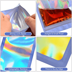 20pcs Reusable Produce Bags Resealable Ziplock Plastic Bags