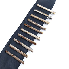 Men's Formal Silver Tie Clip Business Accessories