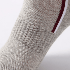 5Pairs Men's Sports Running Cotton Socks Mid Tube Basketball All Seasons