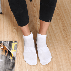 5Pairs Men's Sports Running Cotton Socks Mid Tube Basketball All Seasons