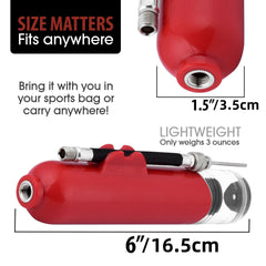 Hand Pump with Needles for Inflating Sports Balls