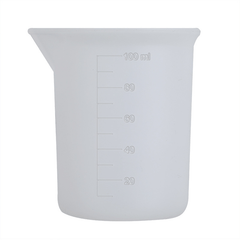 100ml Silicone Measuring Cup Dropper Scale Resin Mixing Container