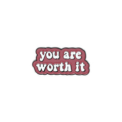 Cartoon Letters Brooch Alloy Accessories for Kids