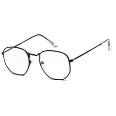 Square Metal Frame Sunglasses UV400