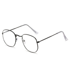 Square Metal Frame Sunglasses UV400