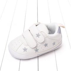 Embroidered Star Heart Sneakers for Baby Girls
