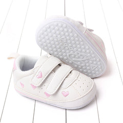 Embroidered Star Heart Sneakers for Baby Girls