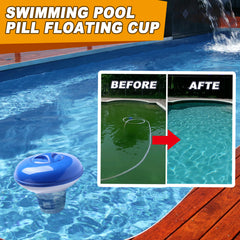 Pool Dosing Device for Effervescent Tablet Disinfection