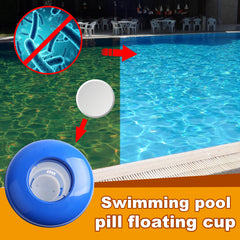 Pool Dosing Device for Effervescent Tablet Disinfection