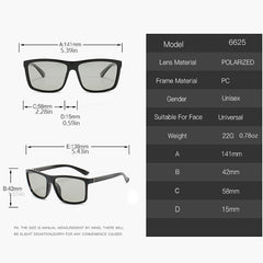 Men's Night Sports Sunglasses Large Frame Cycling Night Vision Goggles