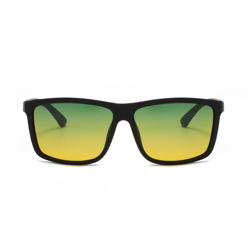 Men's Night Sports Sunglasses Large Frame Cycling Night Vision Goggles