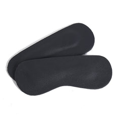 1 Pair Leather High-Heeled Shoes with Anti-Wear & Thickened Heel Stickers