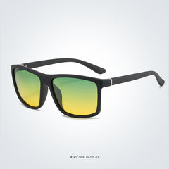 Men's Polarized Sunglasses Large Frame Night Vision Cycling Sports