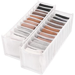11 Grids Mesh Closet Shelf Organizer for Socks Leggings