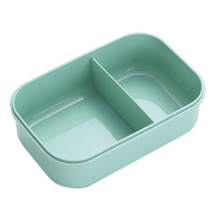 1100ml Double Layer Bento Box with Spoon and Tableware Microwave Safe