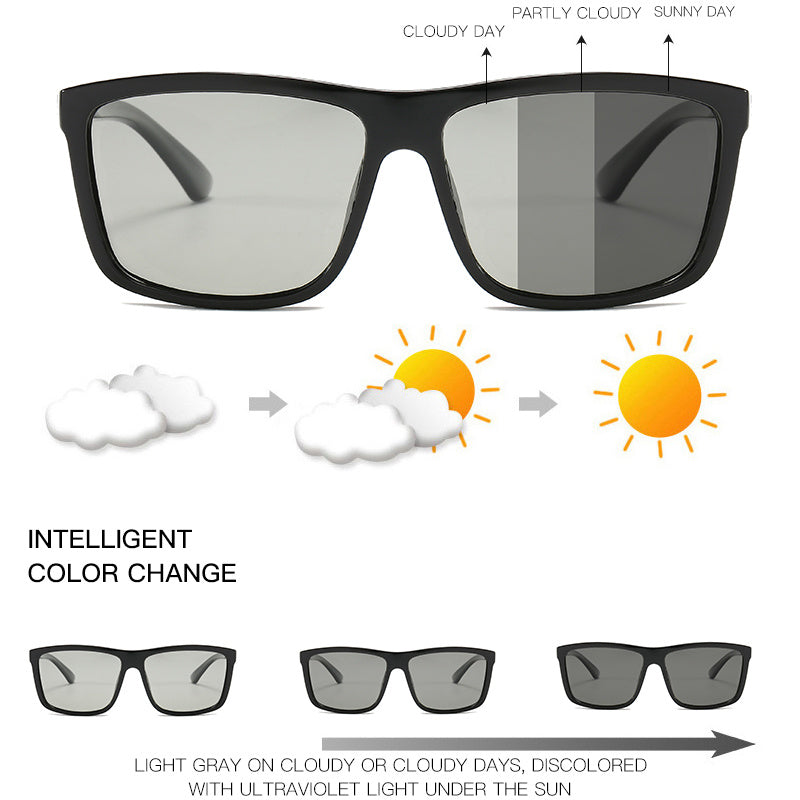 Men's Polarized UV Changing Sunglasses