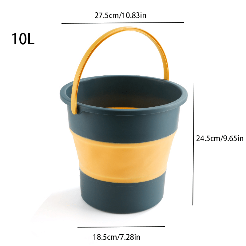 Collapsible Bucket Portable Multifunctional Durable Fishing Car Washing Camping