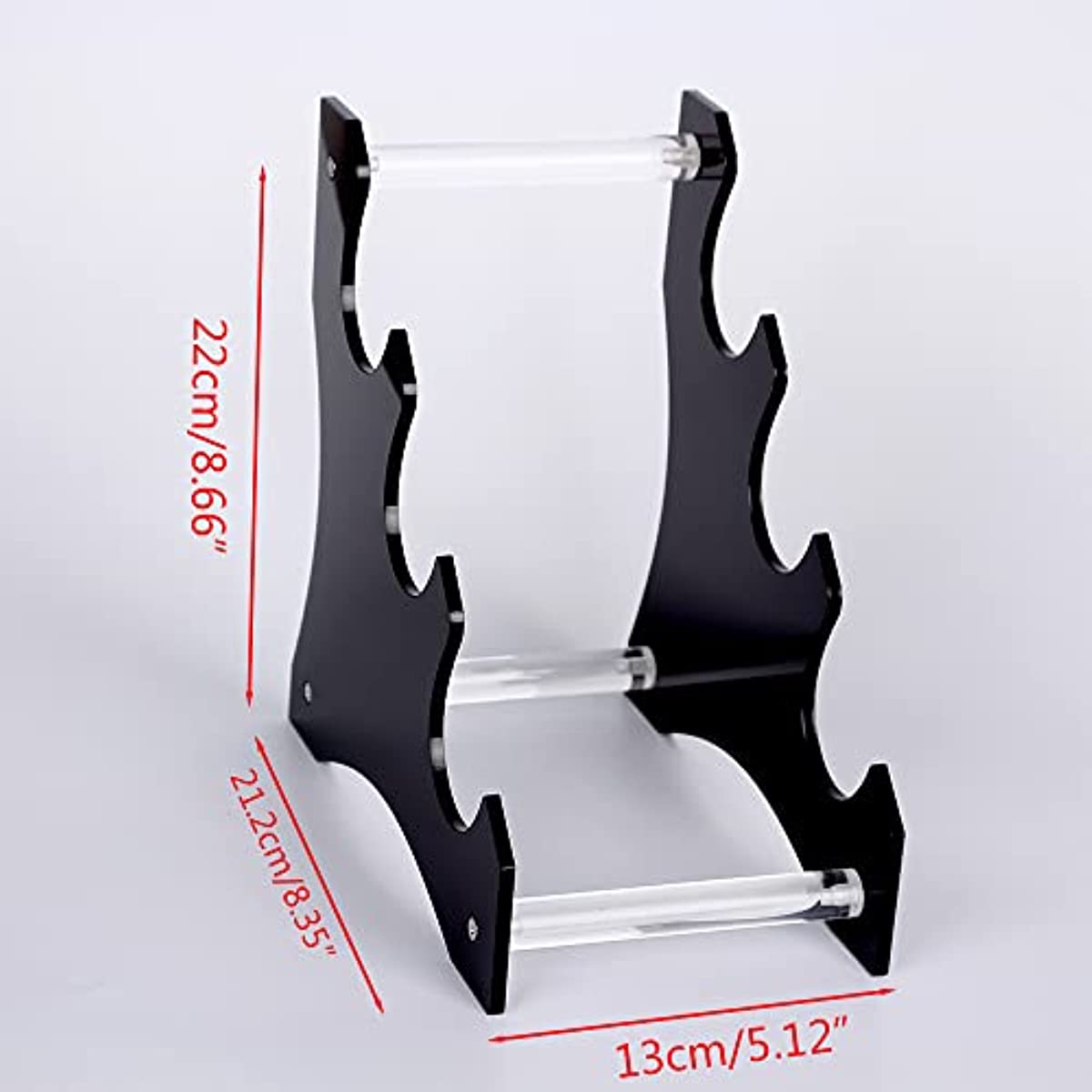 Lightsaber Collection Display Stand - Three Layer Acrylic