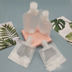 3pcs Travel Lotion Bottles Leak-Proof Bag Dispenser Shampoo Cosmetics
