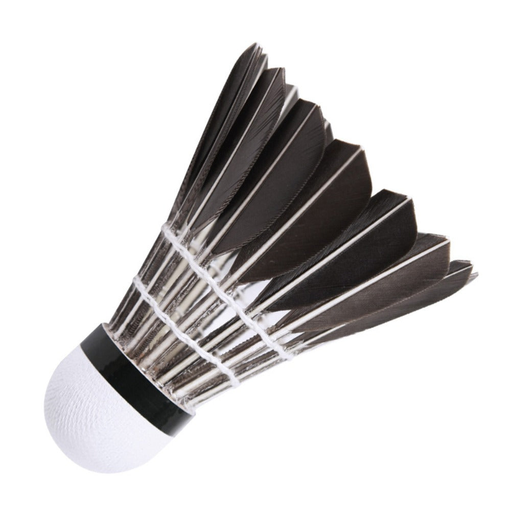 Professional Goose Feather Badminton Shuttlecocks 12Pcs
