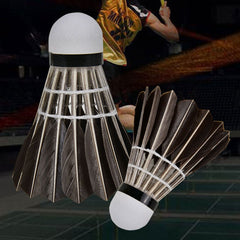 Professional Goose Feather Badminton Shuttlecocks 12Pcs