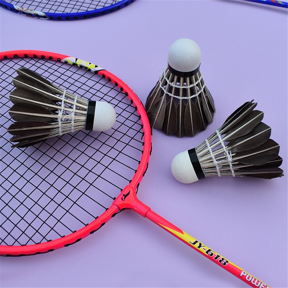 Professional Goose Feather Badminton Shuttlecocks 12Pcs