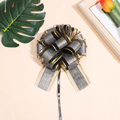 Golden Gift Bows Large Pull Bows, Gift Bows Bulk
