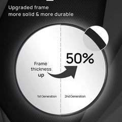 10X Magnifying Mirror & Tweezers Kit with 3 Suction Cups