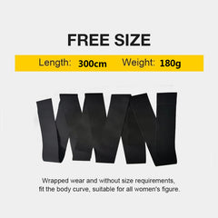 Waist Trainer Trimmer Belt Tummy Control Compression Wrap Cincher