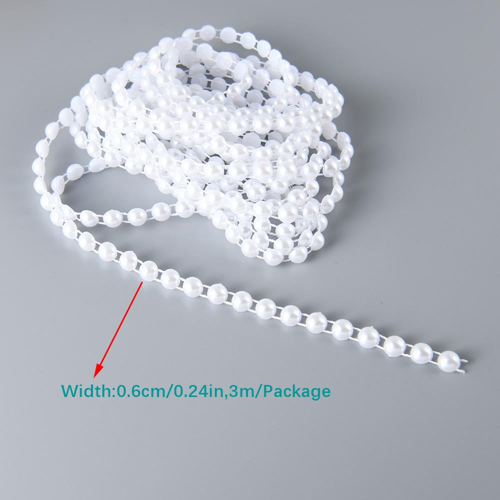 3M ABS Pearl Beads Trim Sewing Decoration