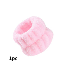 Soft Microfiber Spa Wristbands Yoga Running Sweatband