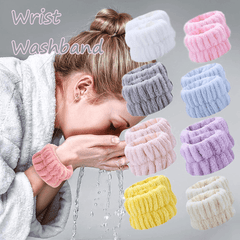 Soft Microfiber Spa Wristbands Yoga Running Sweatband