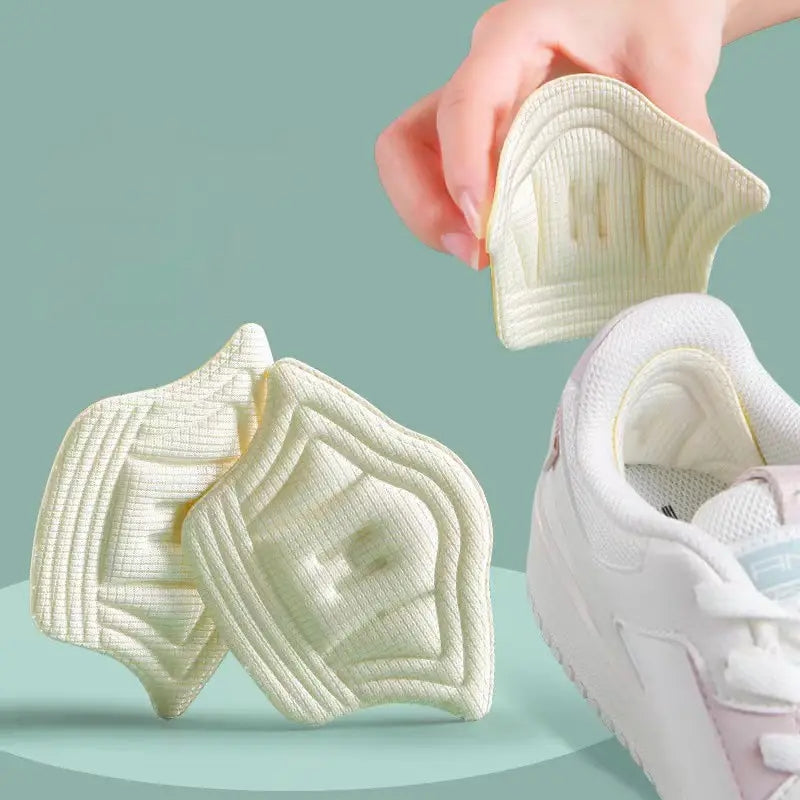 2pcs Heel Pads for Sport Shoes Antiwear Cushion Insert Insole Heel Protector