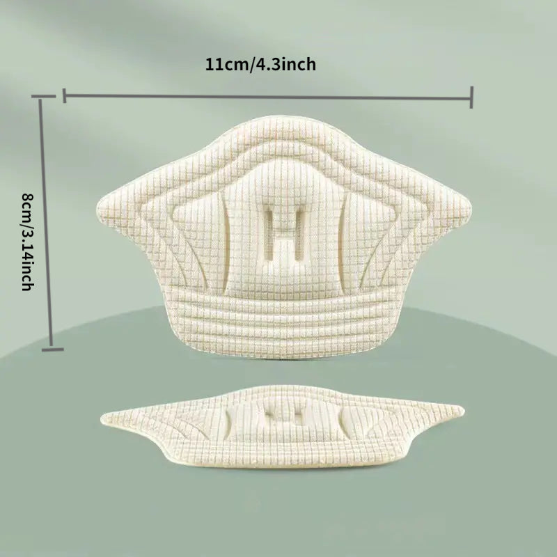 2pcs Heel Pads for Sport Shoes Antiwear Cushion Insert Insole Heel Protector