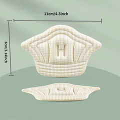 2pcs Heel Pads for Sport Shoes Antiwear Cushion Insert Insole Heel Protector