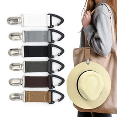 Hat Clip & Luggage Hanger for Travel & Beach - 1pc