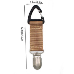 Hat Clip & Luggage Hanger for Travel & Beach - 1pc