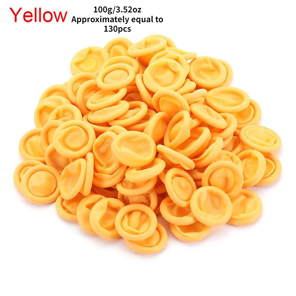 100g Disposable Non-slip Finger Cover Fingertips Protector Gloves