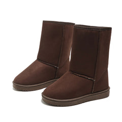 Women's Snow Boots Closed Toe Slip On Comfortable Shoes