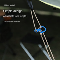 5pcs Aluminum Alloy Quick Knot Rope Buckle for Outdoor